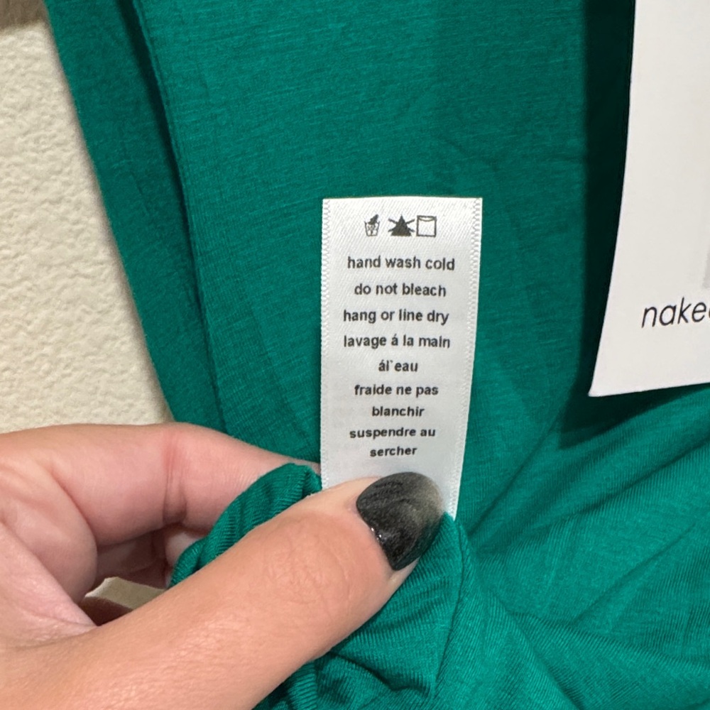 Naked Wardrobe Emerald Sleeveless Tank - Picture 5 of 6